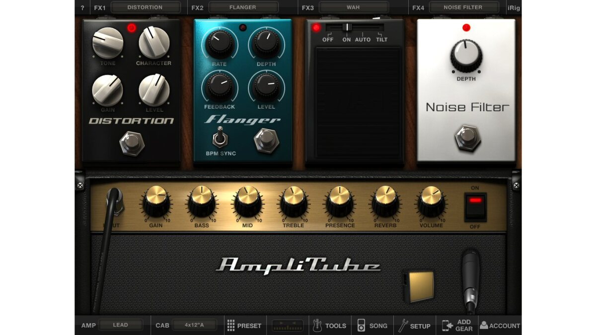 Amplitube For Ipad Available From The App Store