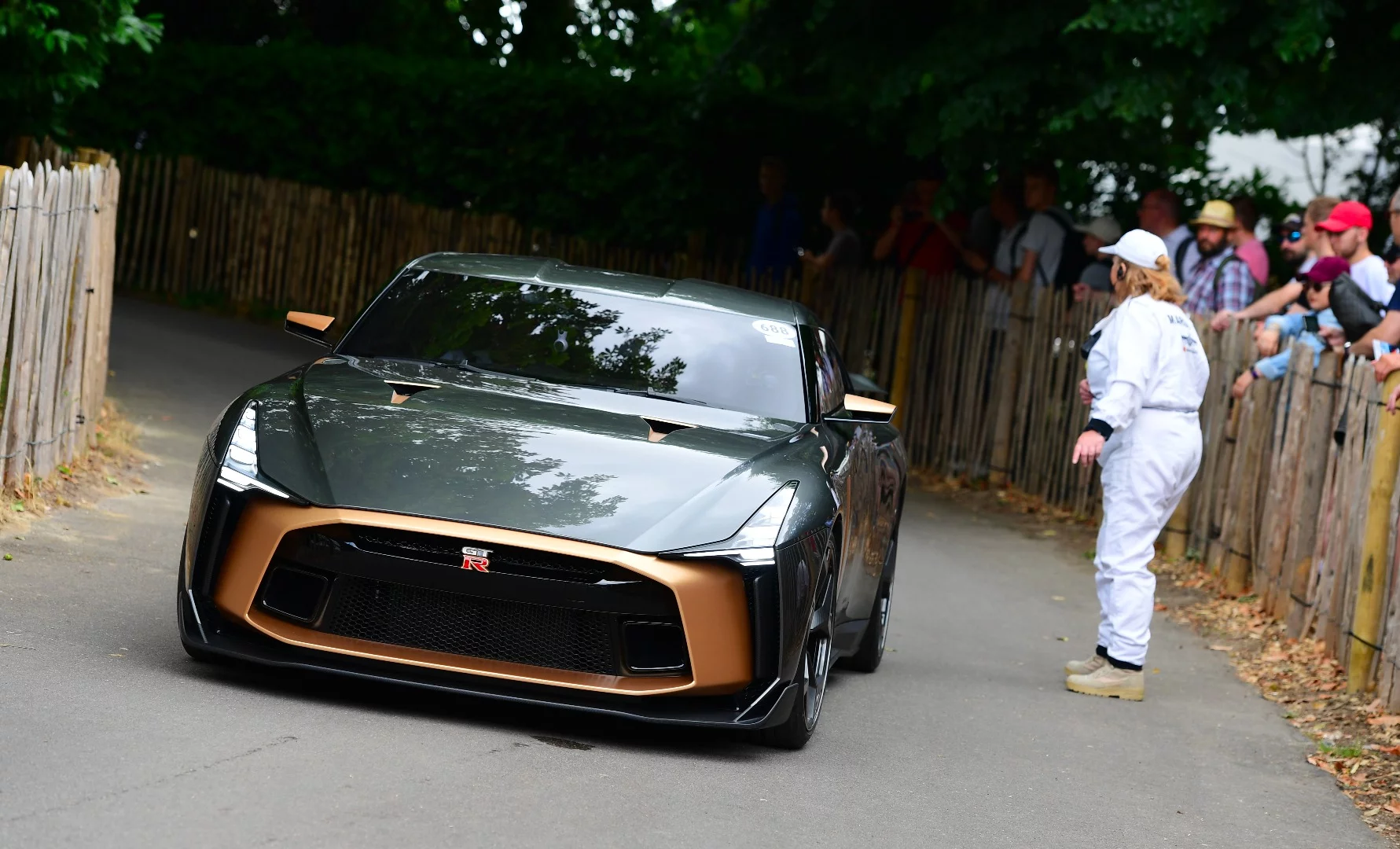 The Nissan GT-R50 makes its official debut at the 2018 Goodwood Festival of Speed
