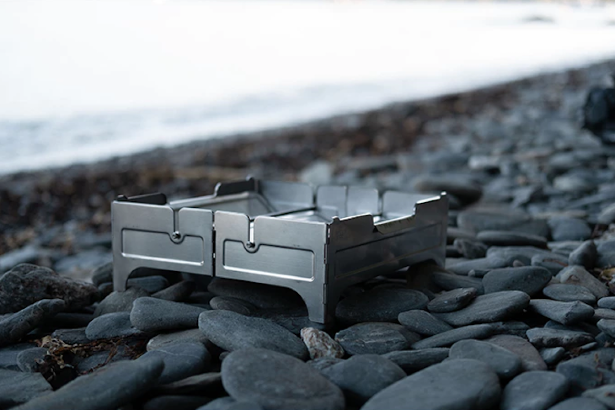 Collapsible Fire Pit For Campers Could Be Slipped Into An Envelope