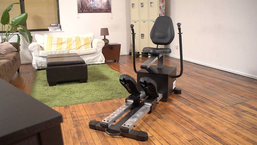Although shown in a home setting here, SymGym will likely only be available in specialized studios