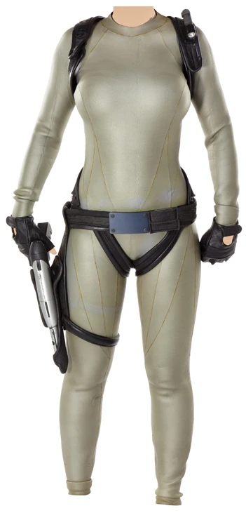 A wetsuit and gun rig worn by Lara Croft in Tomb Raider was up for grabs at the Profiles in History auction