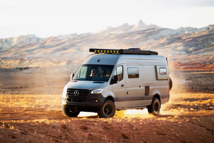 The all-new Rossmonster Skye camper van brings luxury as deep into the wild as you want to go