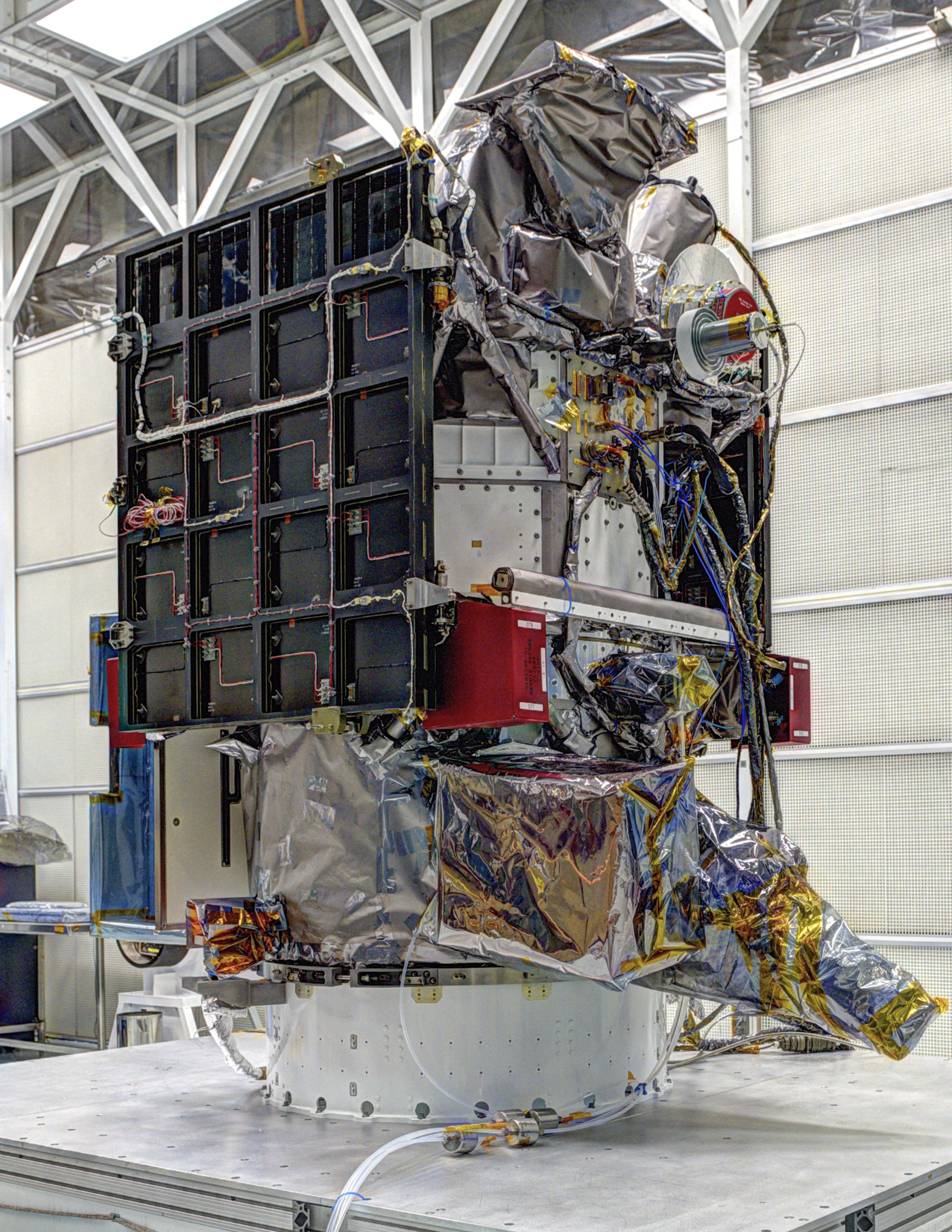 DSCOVR in preflight preparations (Image: NASA)