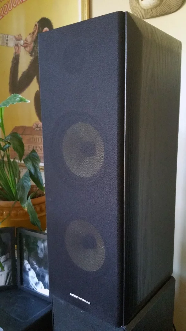 The Thonet & Vander Koloss cabinets are made of HDAA wood that keeps reflection (if any) to a minimum