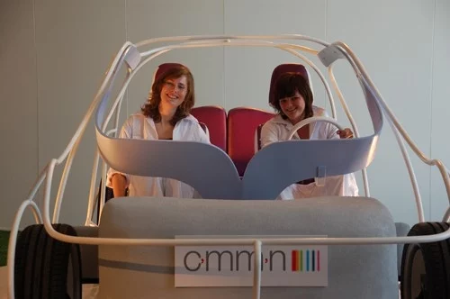 The river display on show at AutoRAI