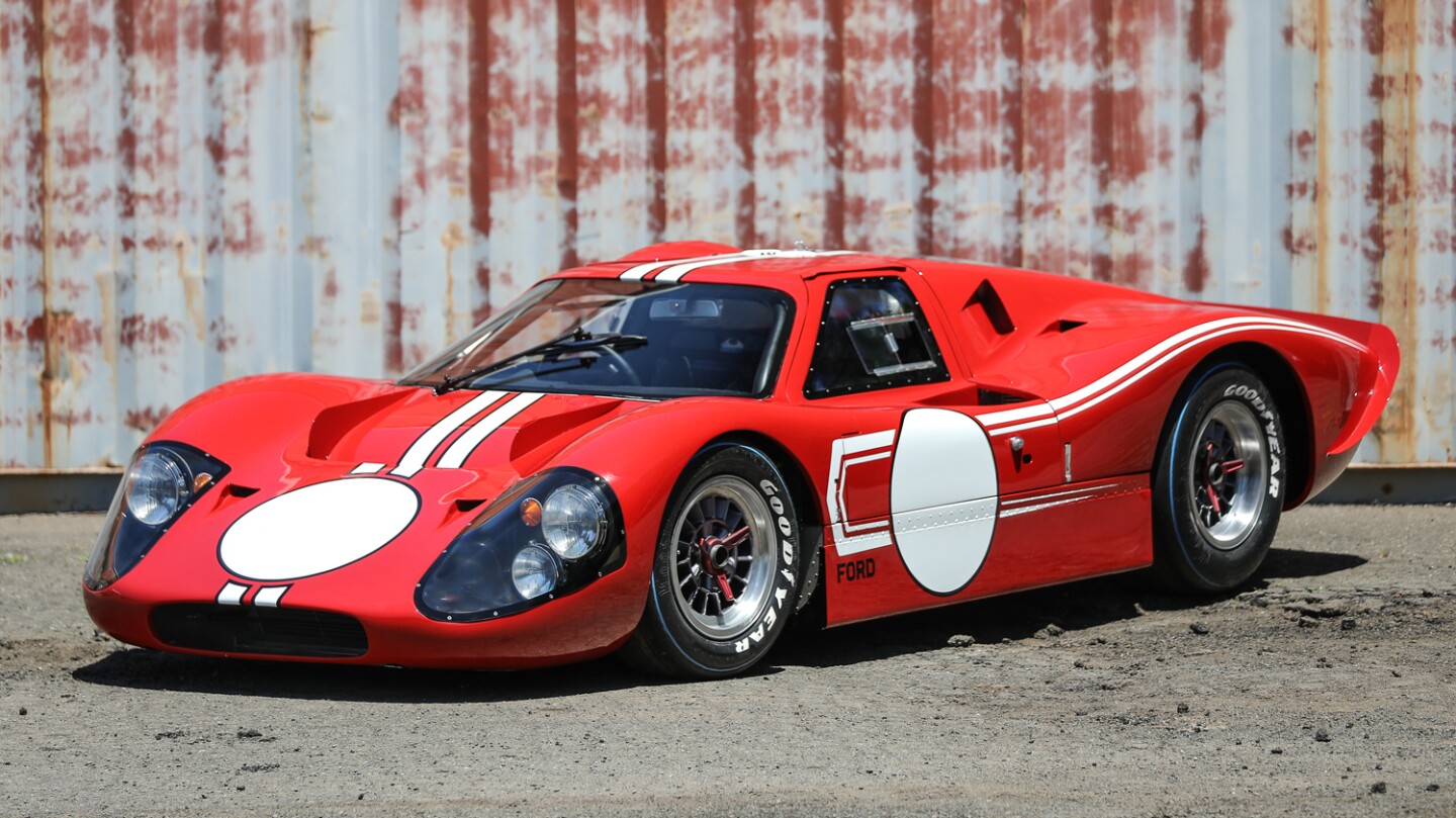 2018 Monterey Car Week Auction Report | 1967 Ford GT40 Mk IV | Estimate: from $2,500,000 to $3,000,000 | Auction: Gooding & Co | Lot 056 | Official Description