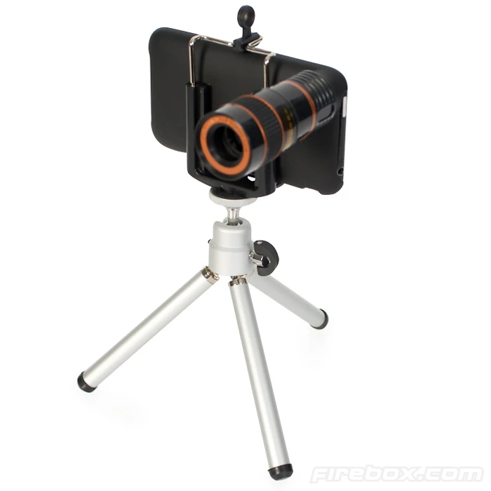 The Eye Scope is an 8x optical zoom lens for use with iPhone cameras (Photo: Firebox)