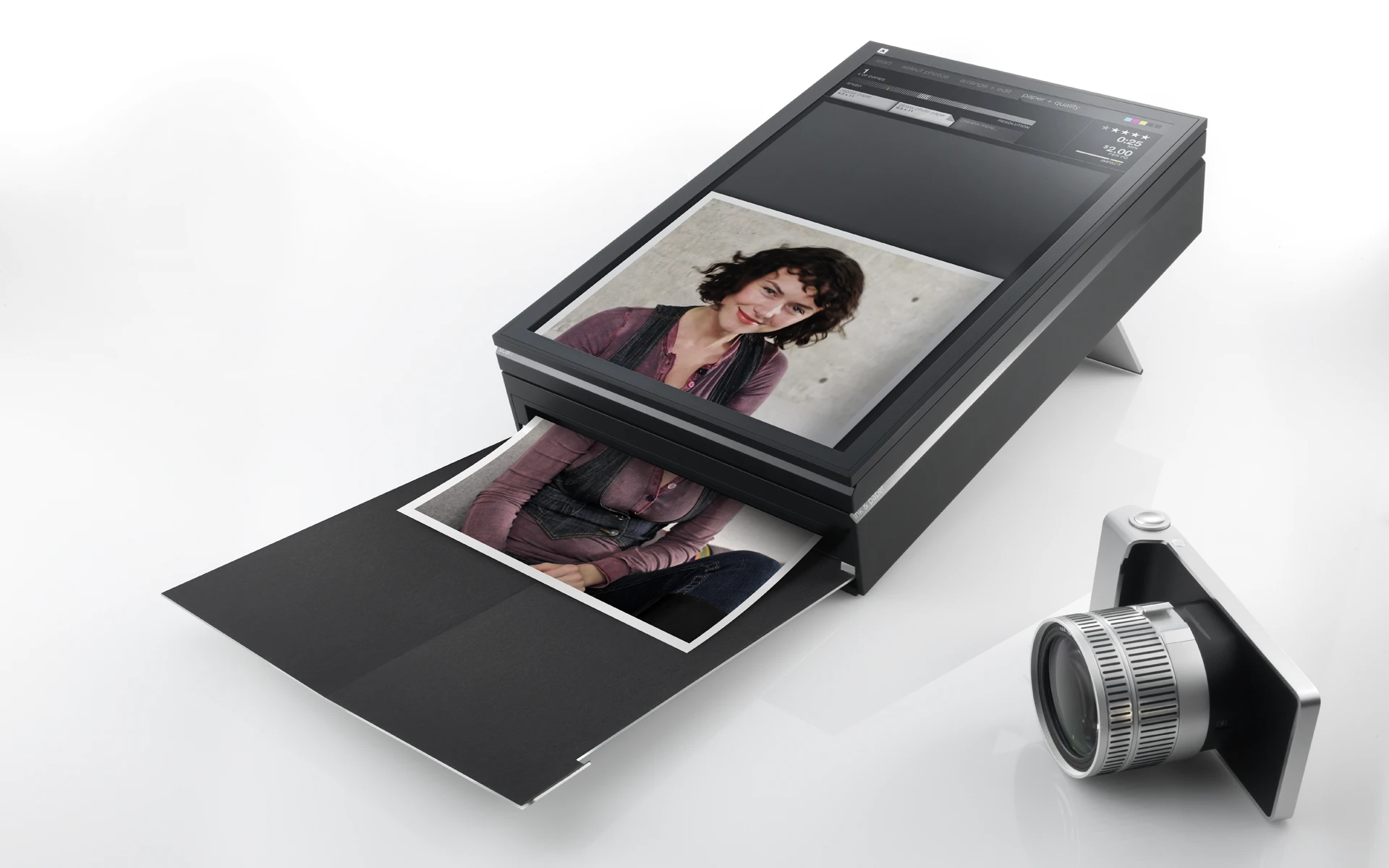 Swyp is an interactive photo printer by U.S. design studio Artefact