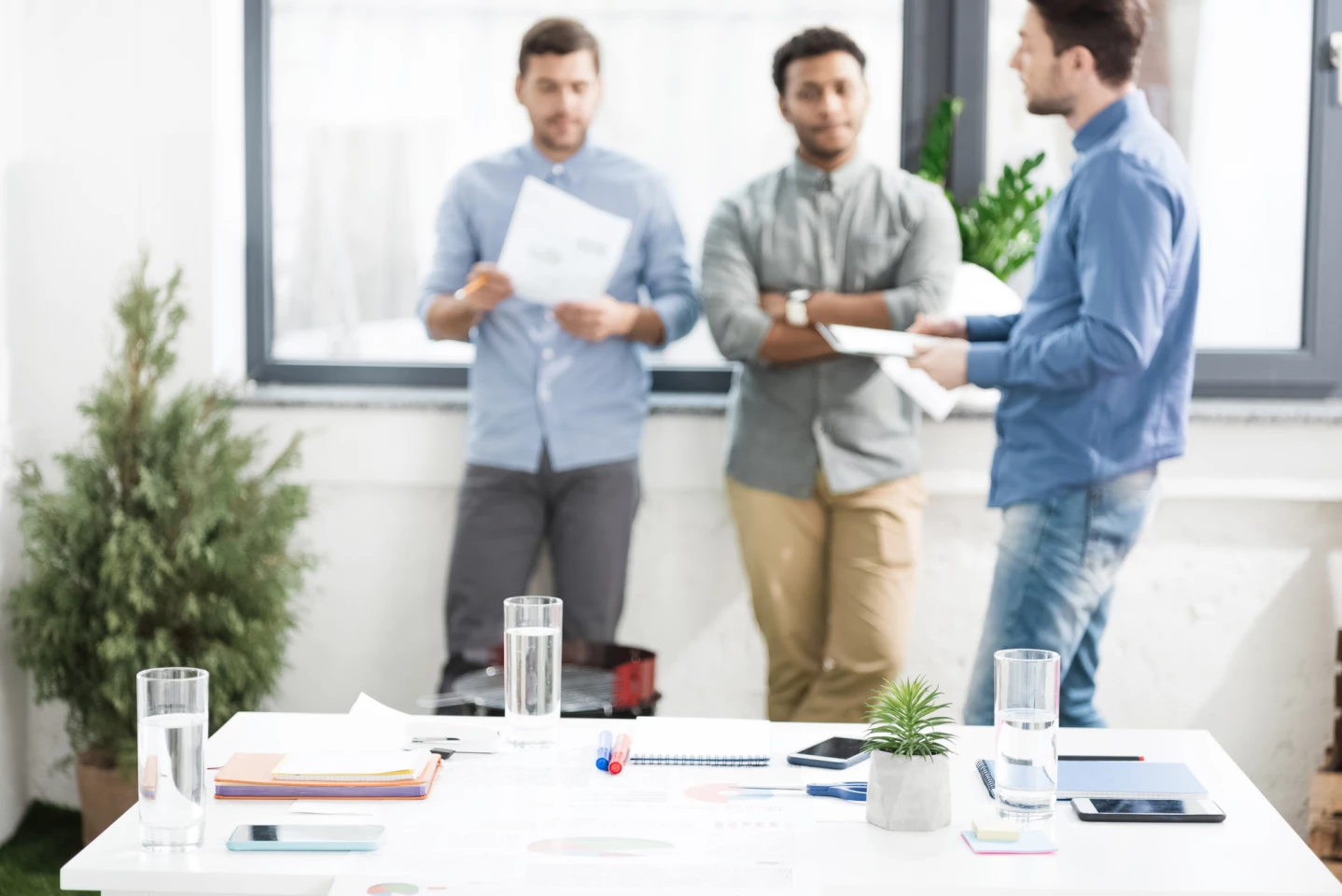 Not so long ago, meetings didn't require you to stay in shot