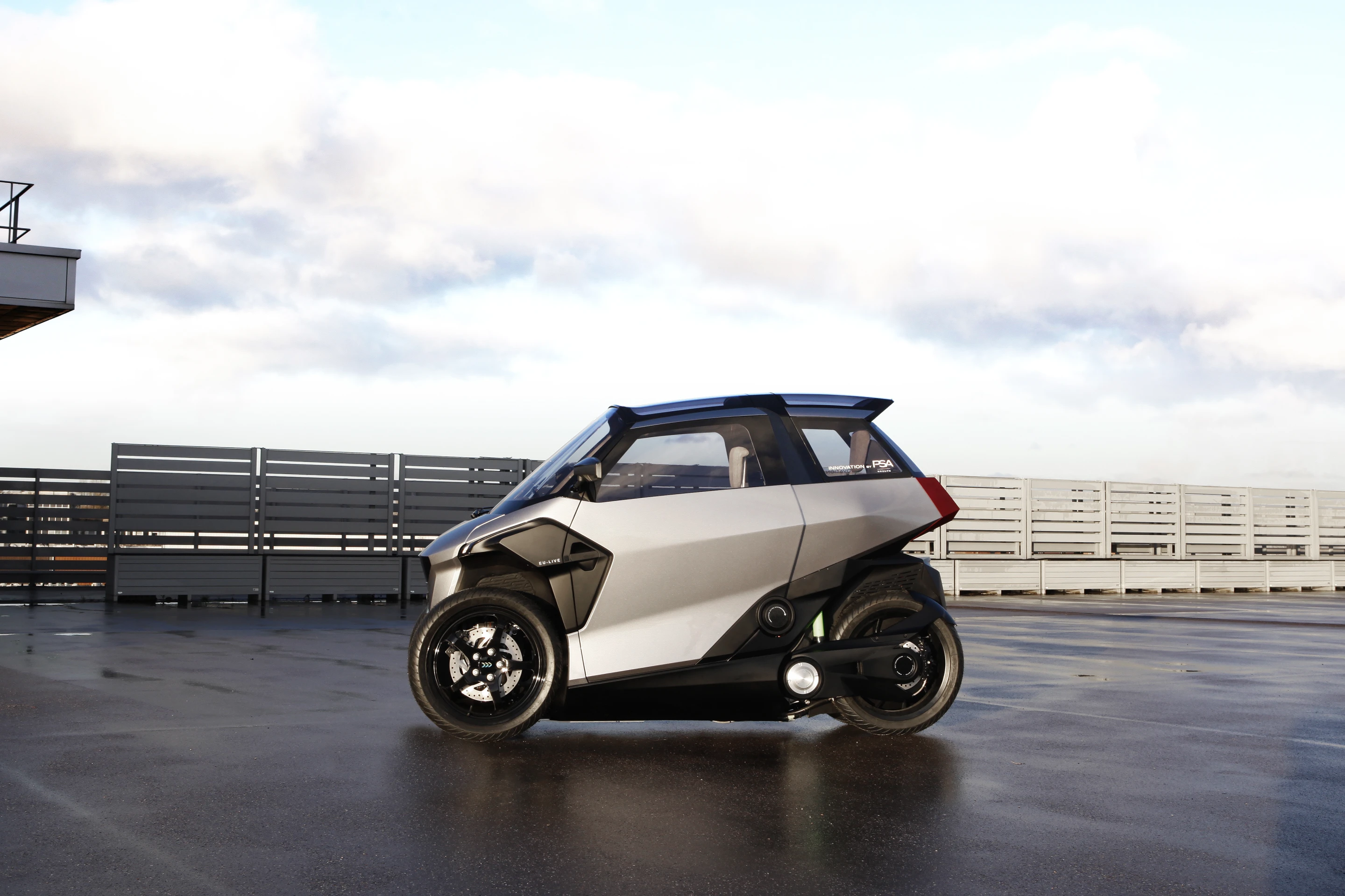 Electric three-wheeled scooters that tilt into turns occupy one of the more interesting spaces when it comes to futuristic vehicle design