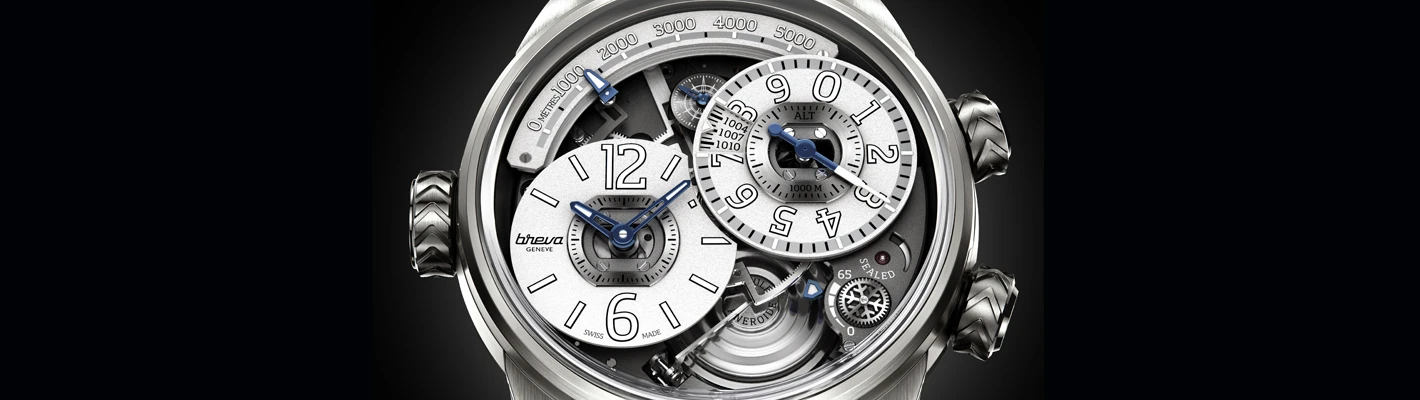 The Génie 02 Terre has a pair of specially-designed aneroid capsules