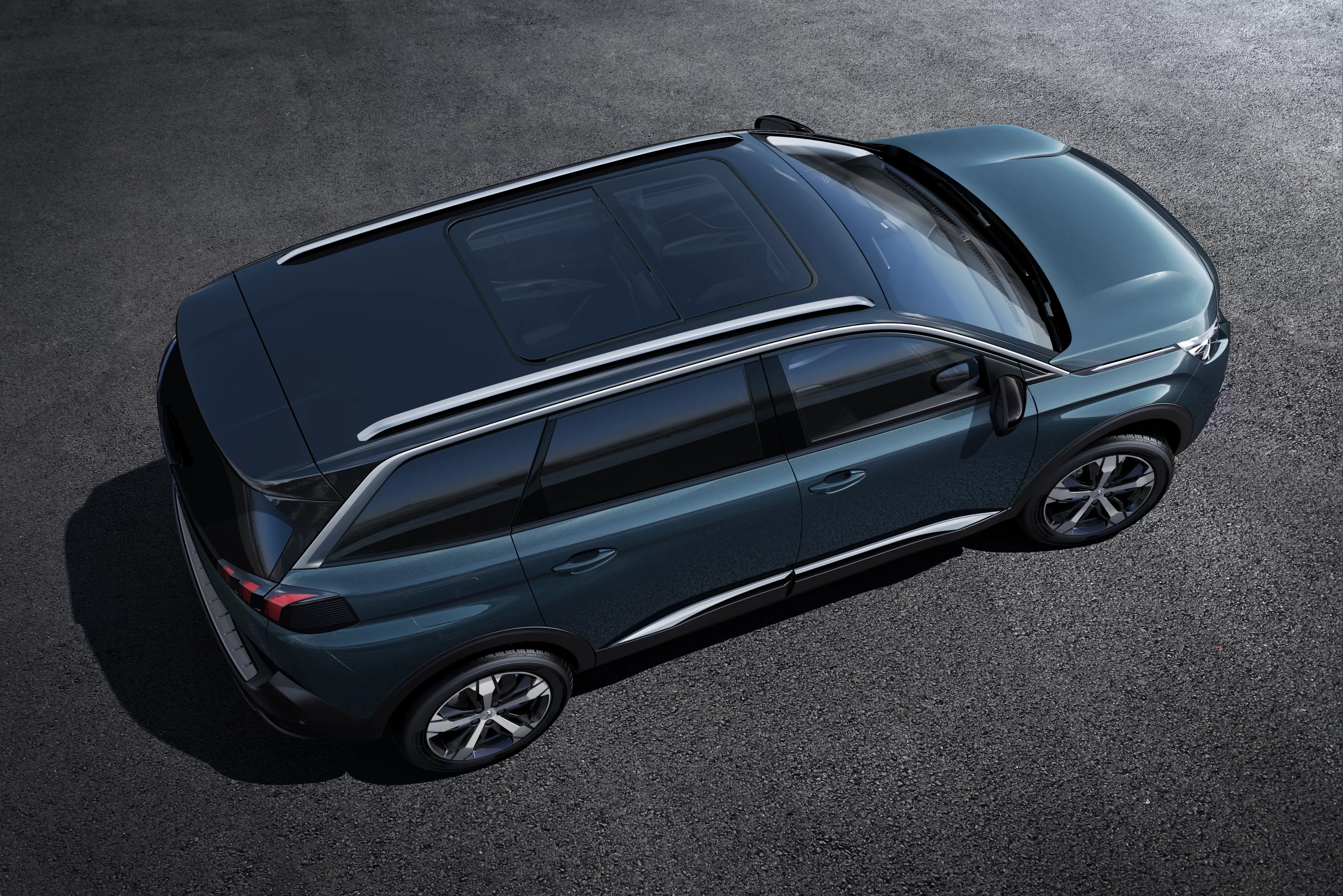 The panoramic sunroof is designed to make the cabin feel light and airy