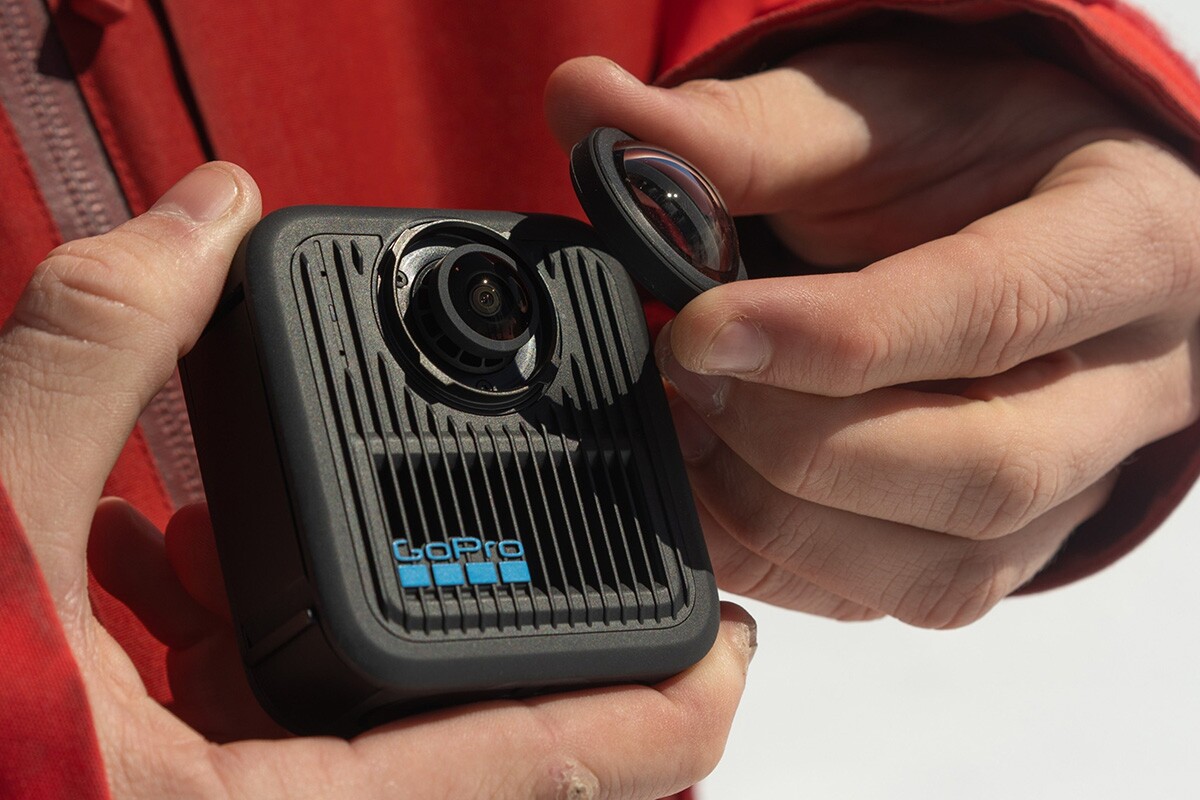 GoPro's new 360-degree action cam does 8K video with twist-off lenses