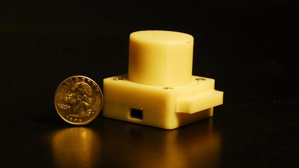 The prototype for the compact, lightweight lensless microscope developed at UCLA (Image: Ozcan Research Group @ UCLA)