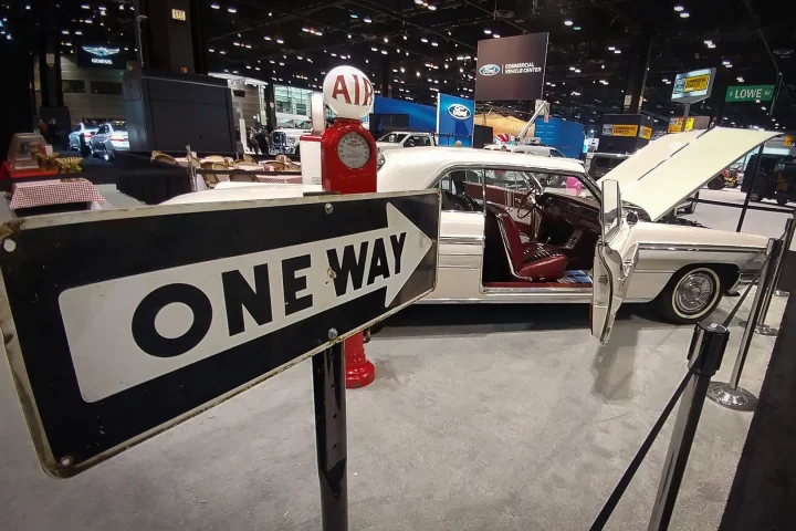 On for young and old: A classic Fairlane adds a touch of nostalgia to the 2019 the Chicago Auto Show