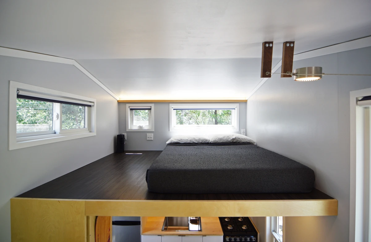 The sleeping loft