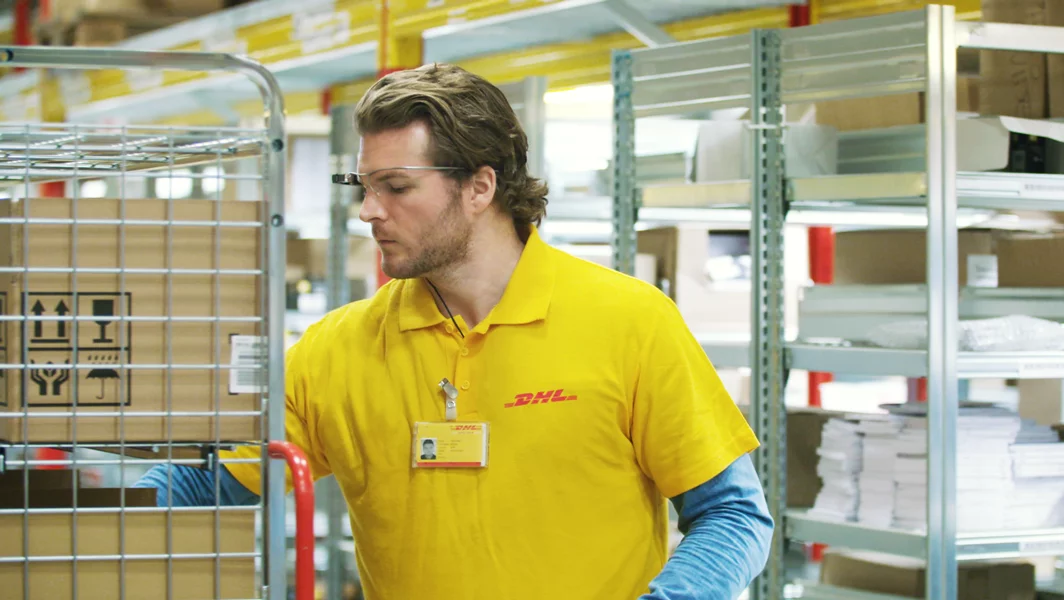 DHL has sped up picking speeds in warehouses by 15 percent using the Glass