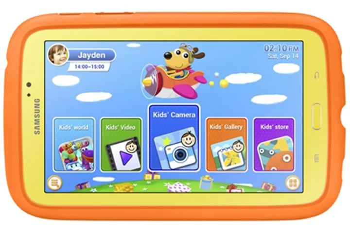 The Samsung Galaxy Tab 3 Kids is a child-friendly Android tablet