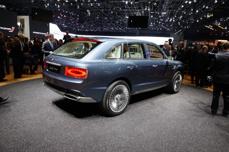 Bentley debuts the EXP 9 F at the 2012 Geneva Motor Show