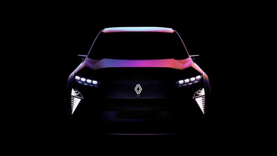 Renault has teased a new concept running a hydrogen combustion engine