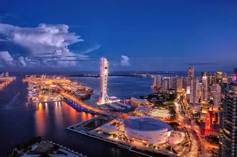 Once complete, SkyRise Miami will be the tallest tower in Florida (Image: SkyRise Miami)