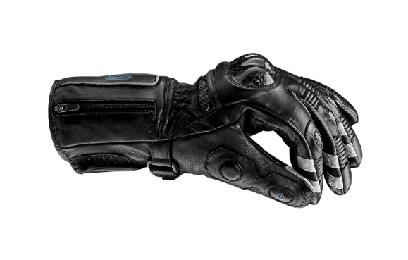 BearTek Motorcycle glove with reinforced carbon fiber knuckles and fingers