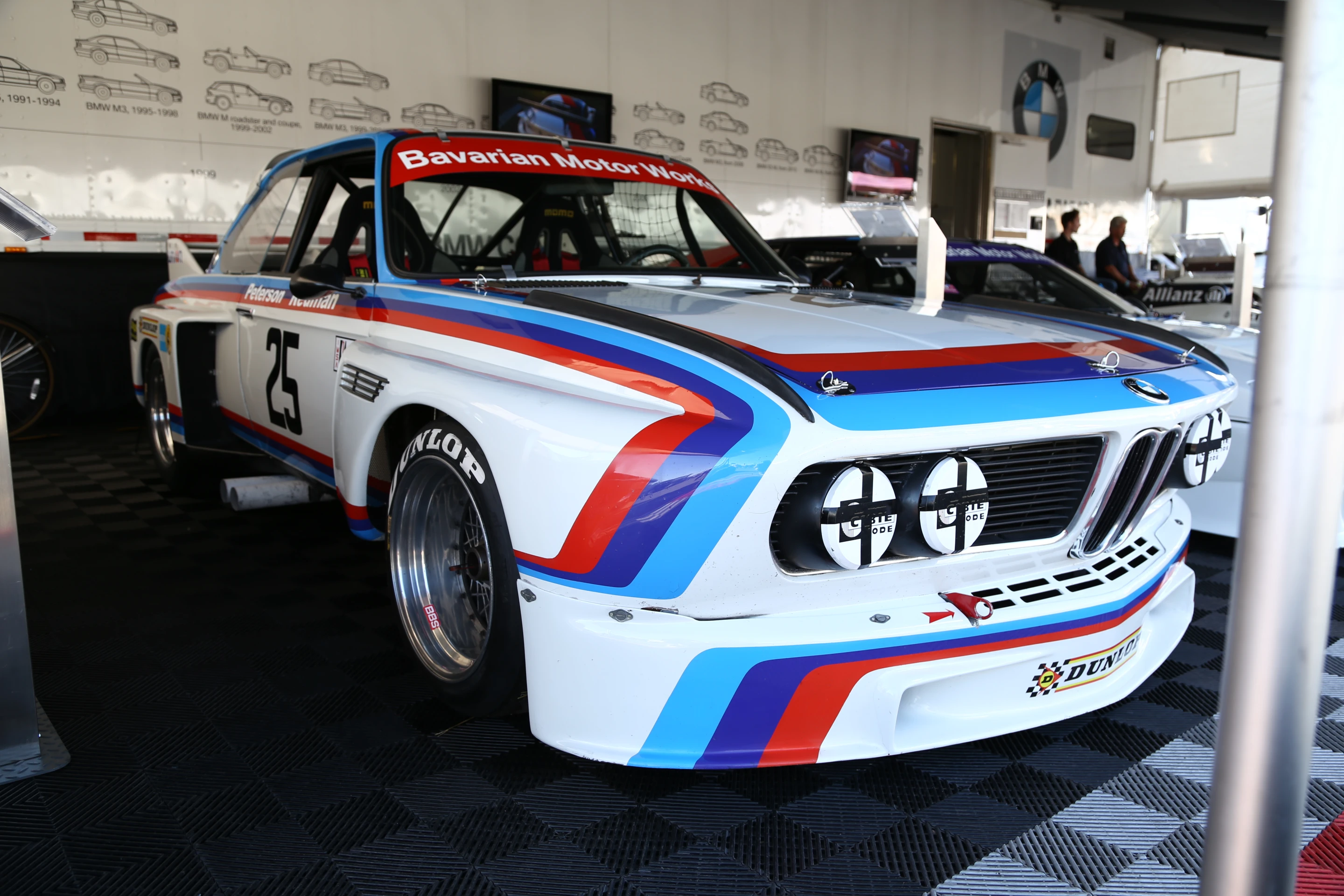 Another serious old school racer from the Bavarian Motor Works corporation (Photo: Angus MacKenzie/Gizmag.com)
