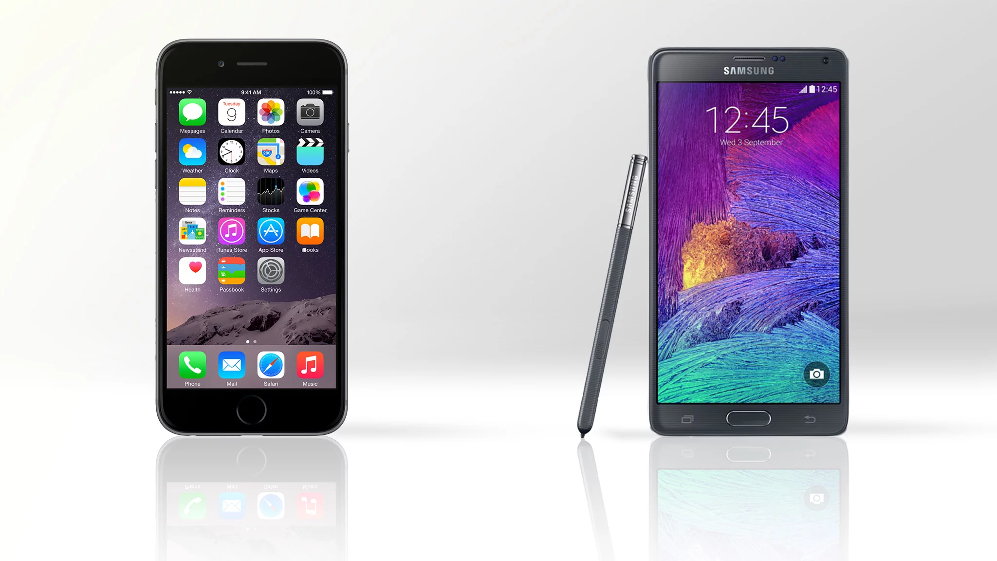 Gizmag compares the features and specs of the iPhone 6 Plus and Samsung Galaxy Note 4
