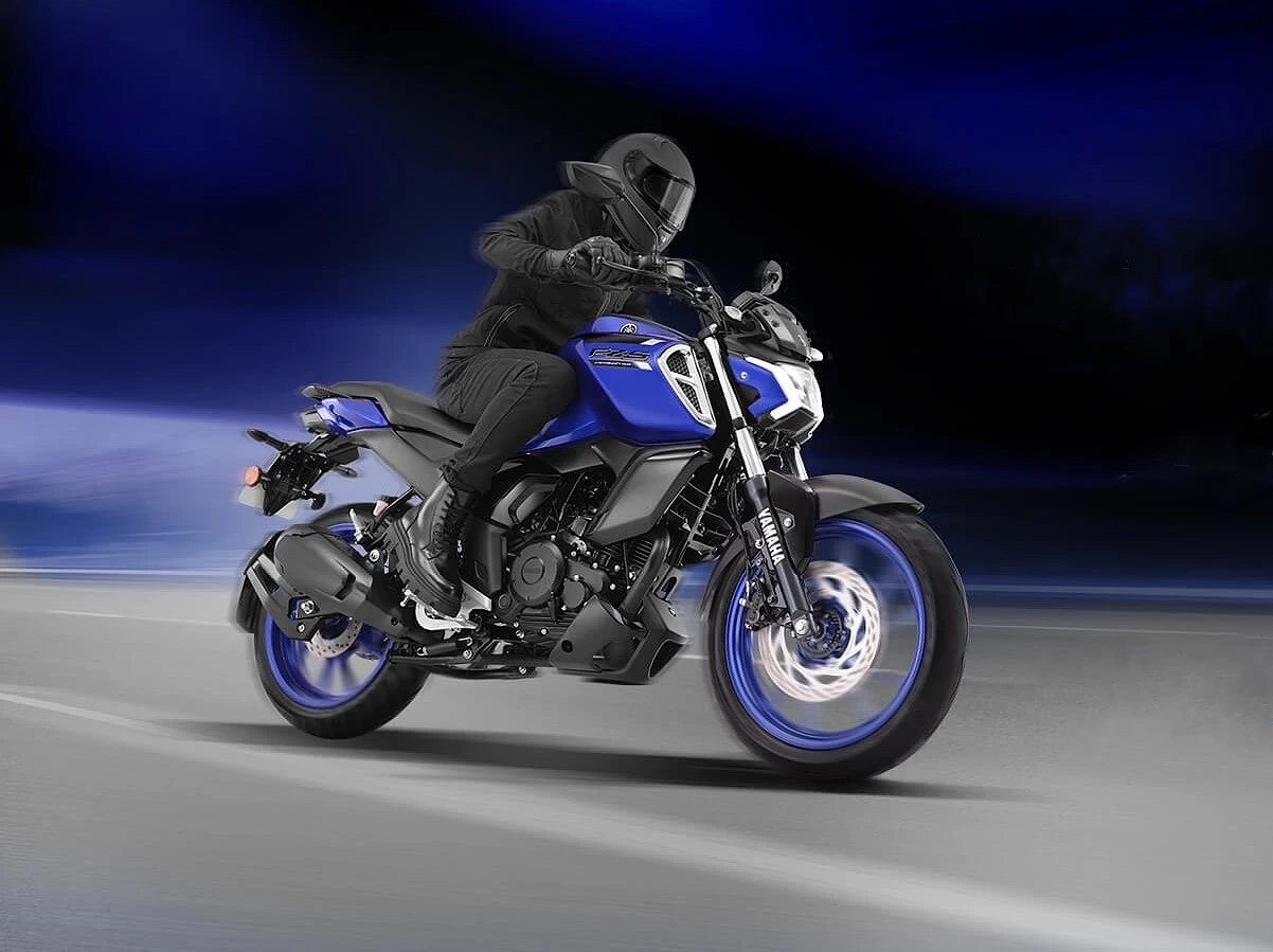 The Yamaha FZ-S Hybrid starts at INR 130,700, which is about $1,500