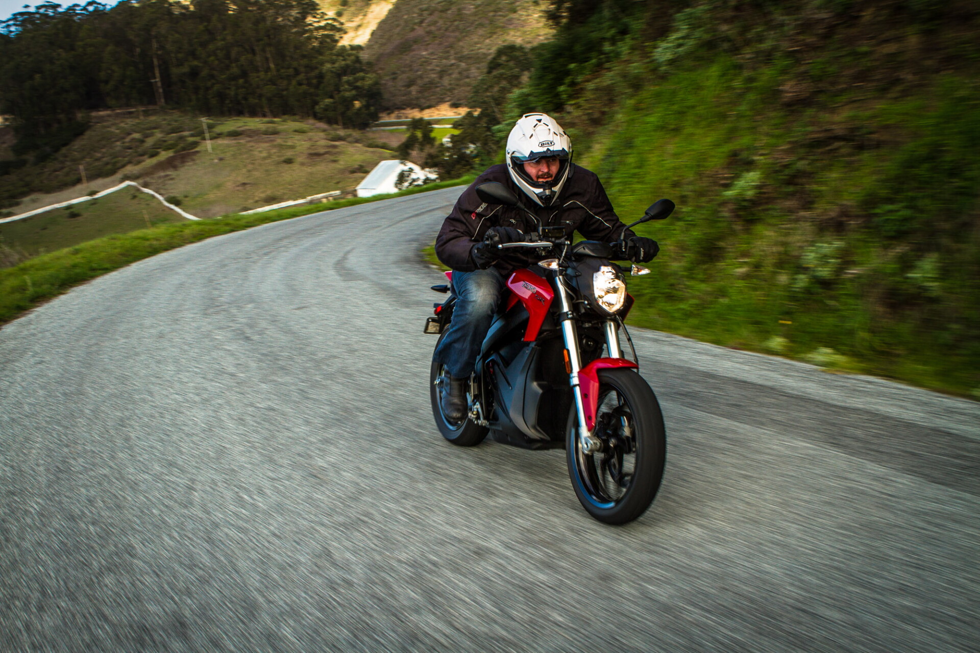 View of First ride review and video: 2015 Zero SR