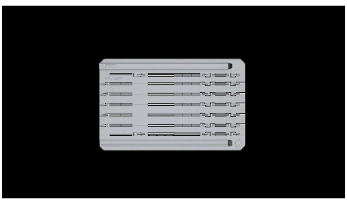 The Zero Mk2 uses magnets to transform from a flat card-shaped work of art into a hexagonal pen