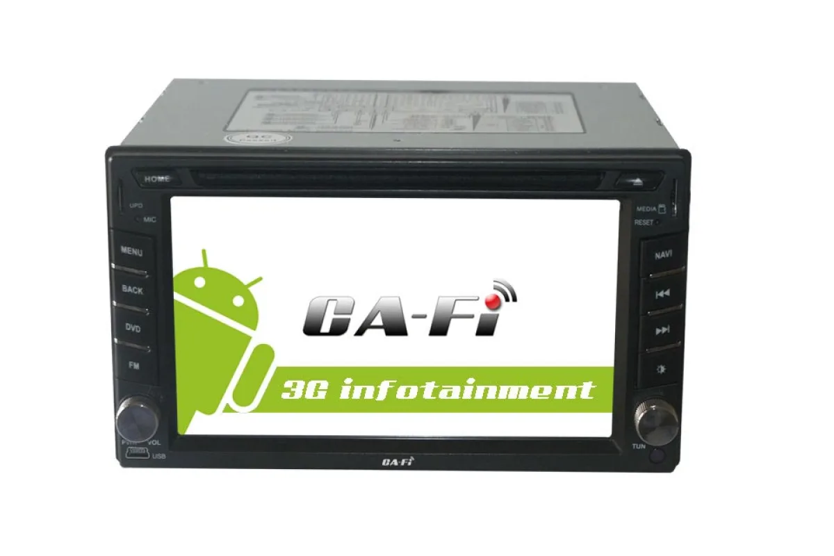 Innotrends has unveiled its Ca-Fi Android 2.3-based infotainment multimedia system powered by 1.2GHz Cortex A8 CPU
