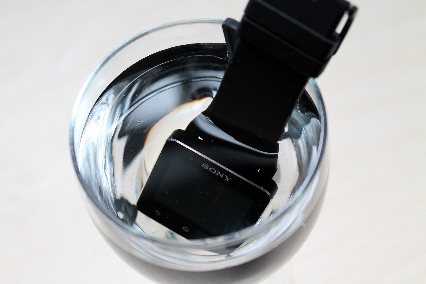 The SW2 is water resistant, rated at IP57