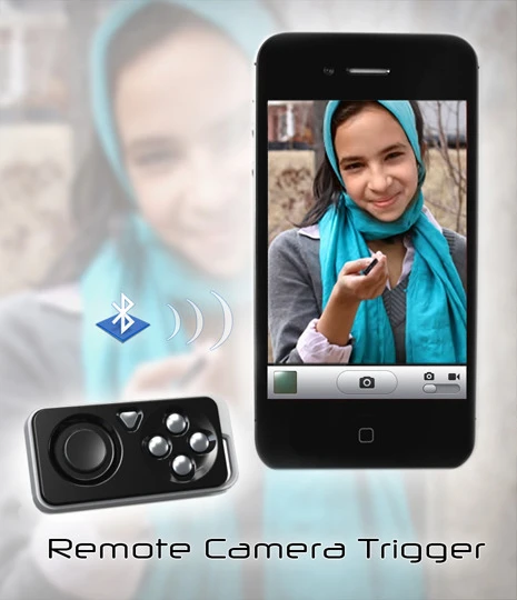 The iMpulse can be used as a remote camera controller