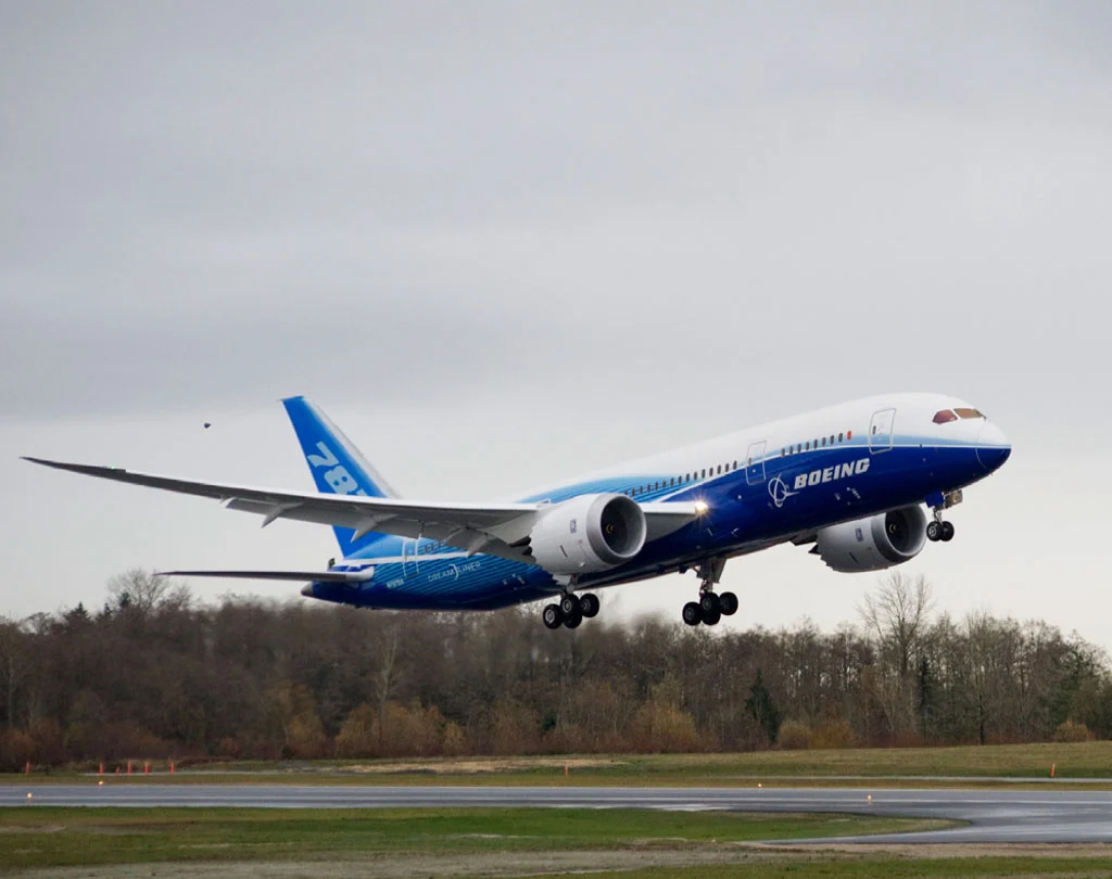 Boeing 787 Dreamliner first flight (Photo: Boeing)