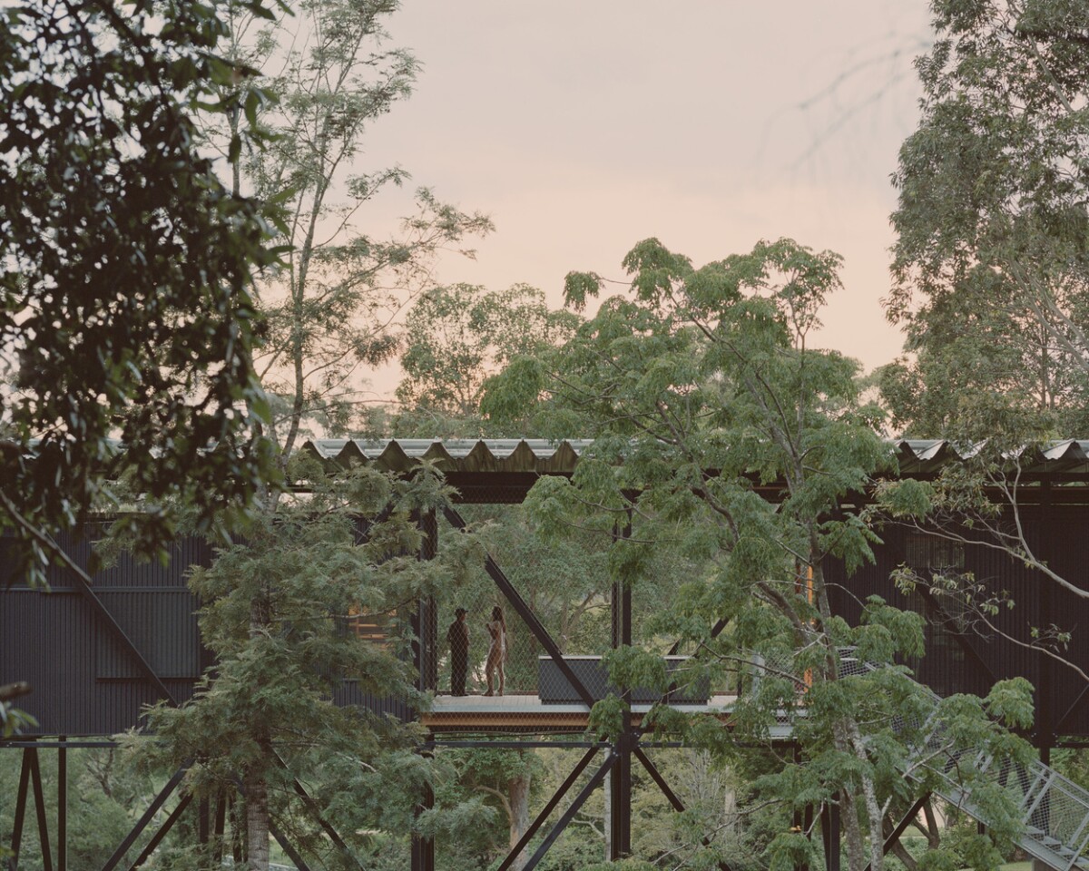 The Bundanon Art Museum blends in with the iconic Australian landscape