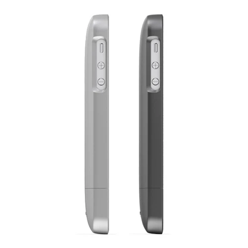 The side view of the mophie juice pack helium