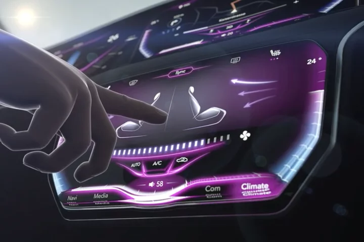 Continental 3D Touch Surface Display is designed to be easier to navigate using touch