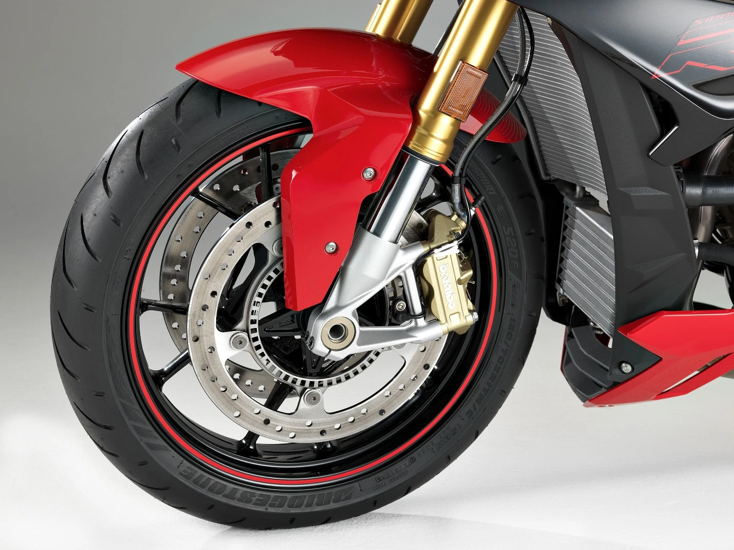 2017 BMW S1000R: brembo brakes