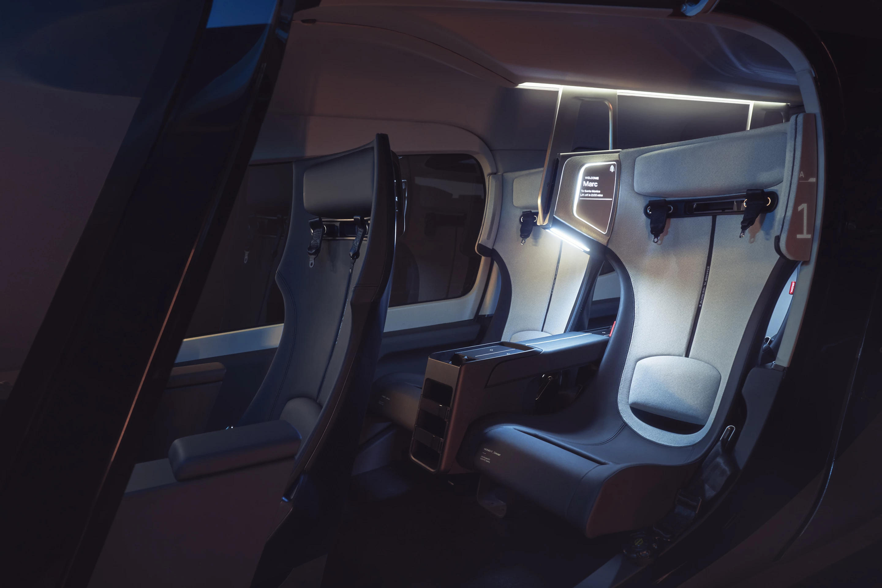 A rendered look at the interior