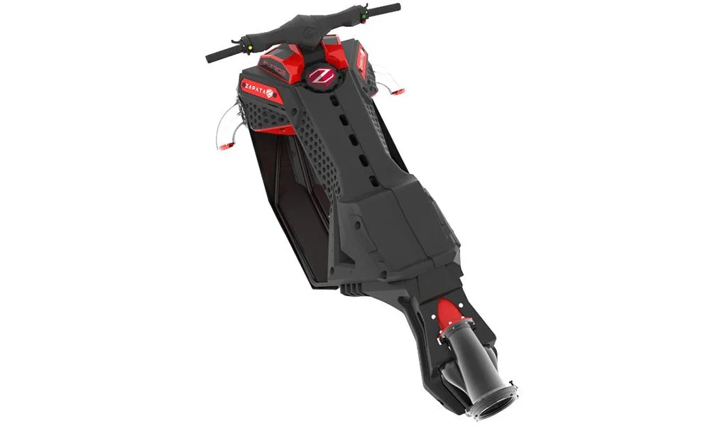 Zapata Flyride: top view