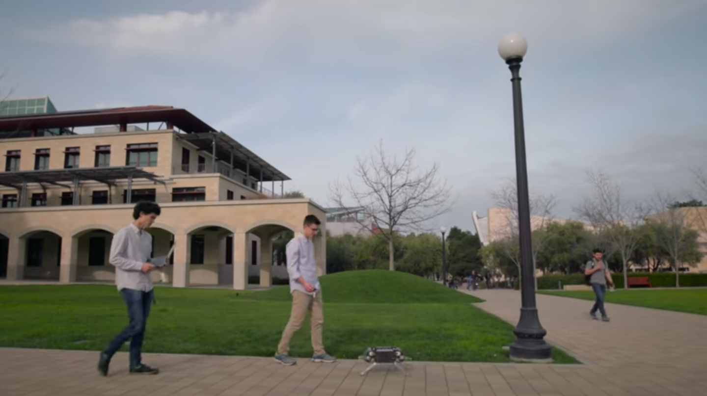 Simply named Doggo, the new robot is the product of the Stanford Student Robotics club's Extreme Mobility team
