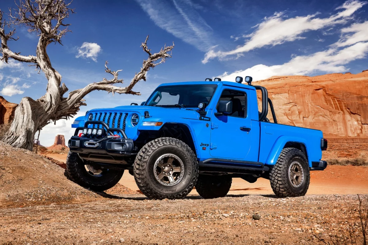 The Jeep J6 is one of six concept vehicles from the annual Easter Jeep Safari