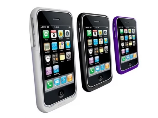 The Mophie juice pack air comes in a range of colors