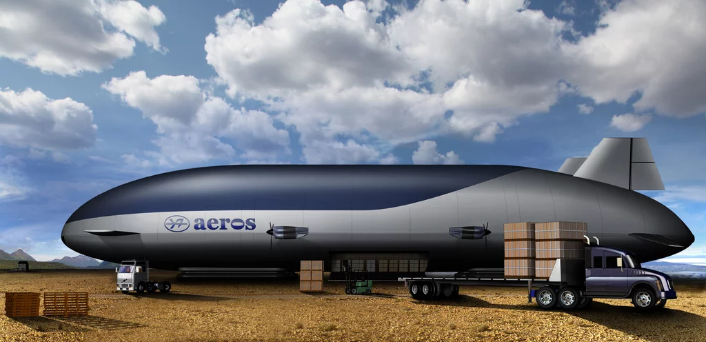 Artists rendering of the Aeroscraft