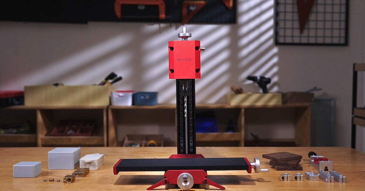 world’s smallest portable precision milling machine