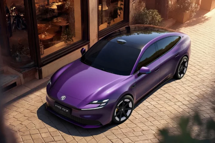 The 07 resembles the Porsche Taycan in more ways than one