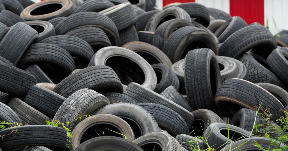 Recycled tires make for roads that last twice as long in hot sunshine