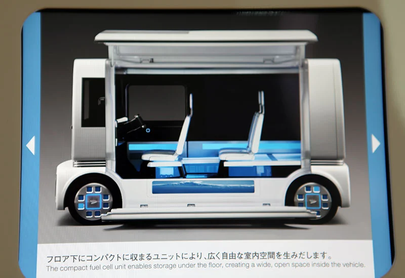 Daihatsu screen presentation