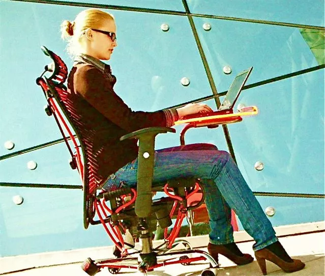 The GymyGym is of course an office chair, too
